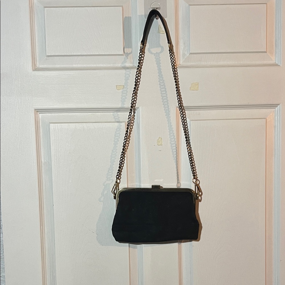Elegant Black Chain Shoulder Bag